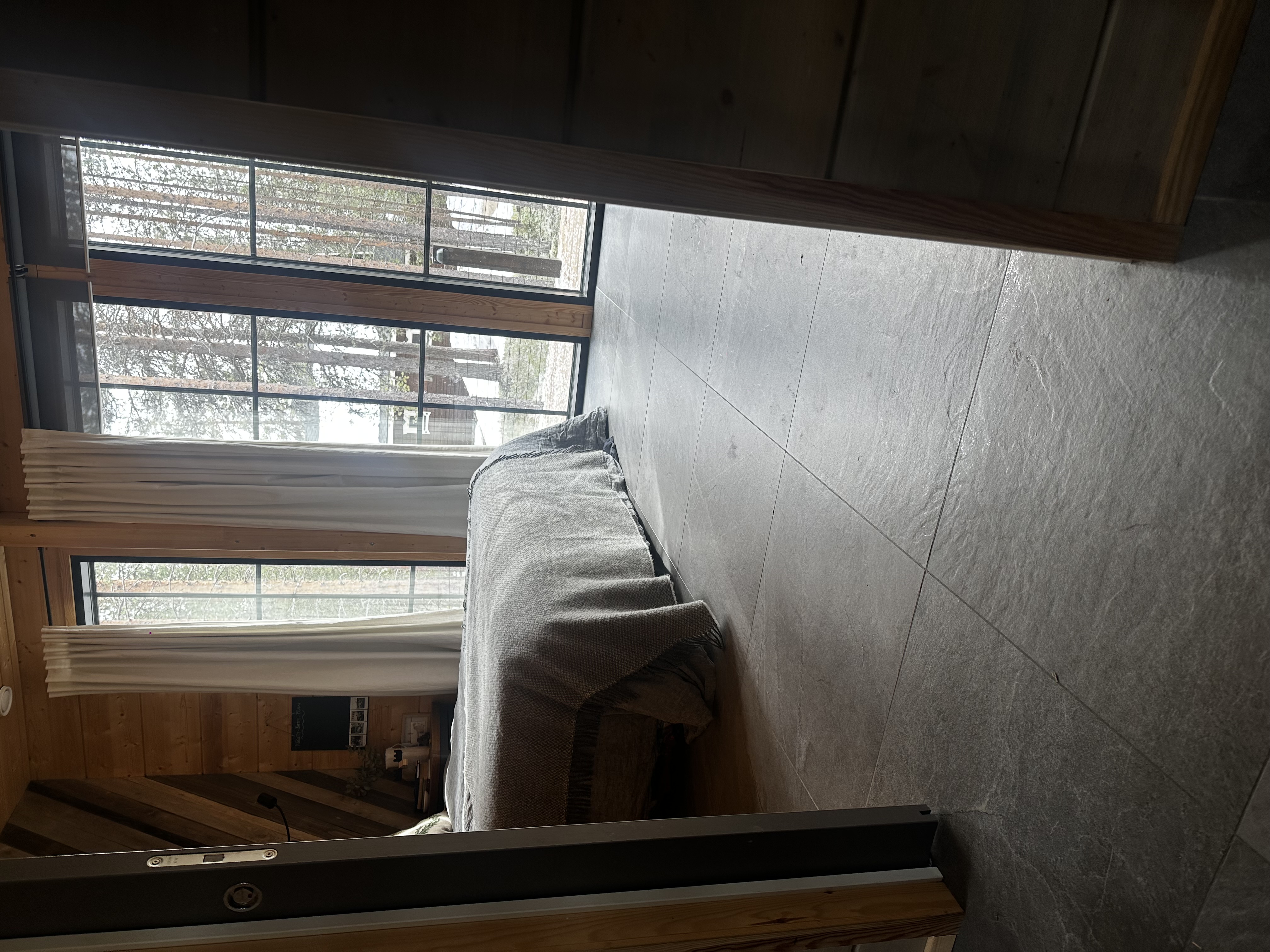 Quality detail at Snow & Pine log cabin